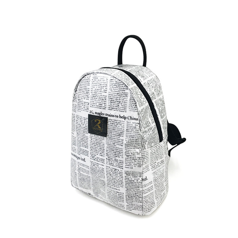 Customized pattern paper backpack