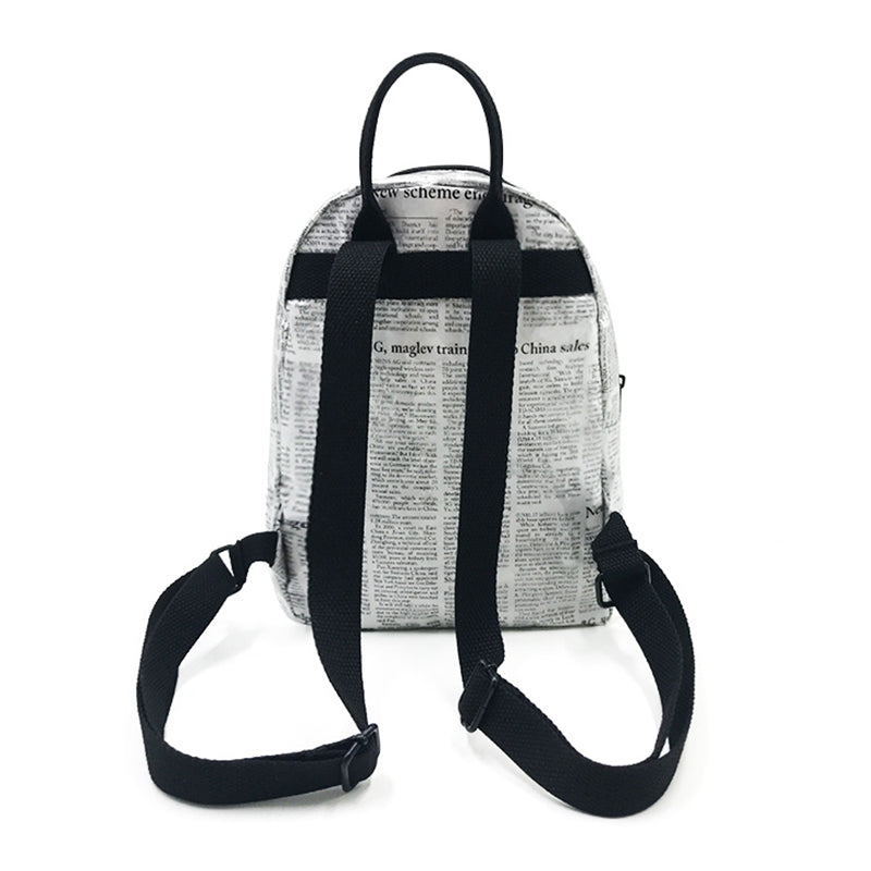 Customized pattern paper backpack