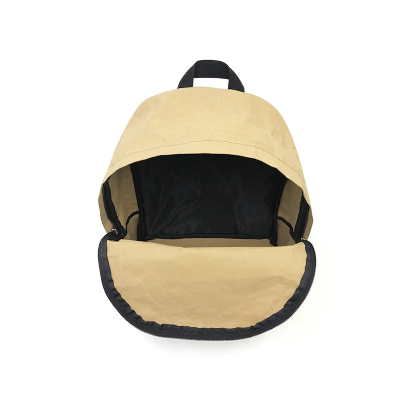 Kraft paper backpack with cooler bags design