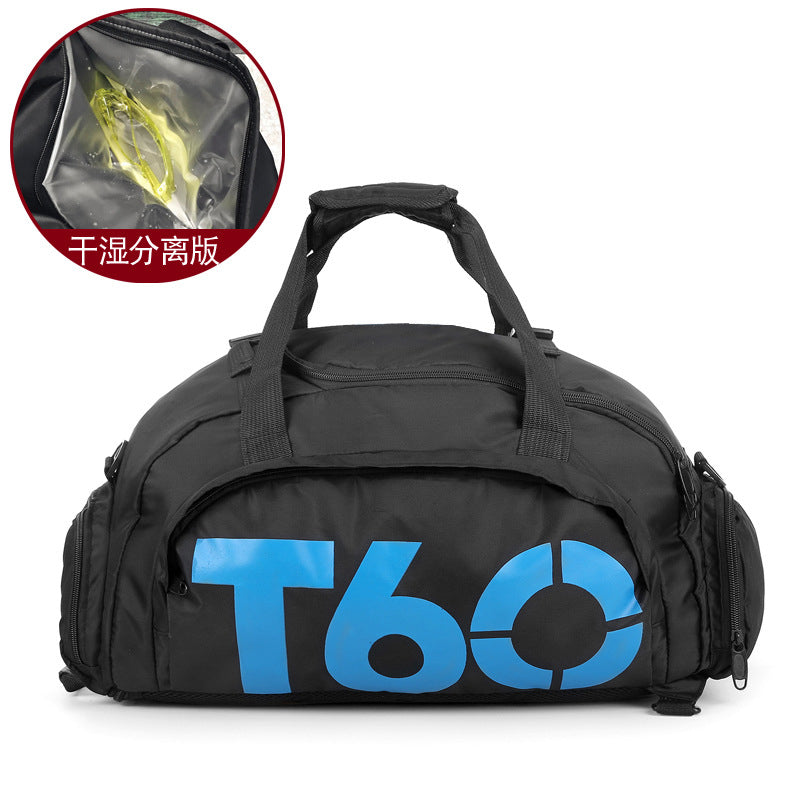 Double use travel bag gym bag with waterproof