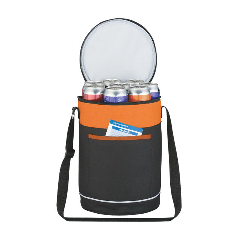 Round type cans package cooler bags