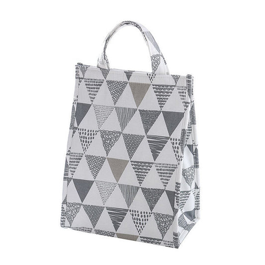 Organic cotton materials lunch bag