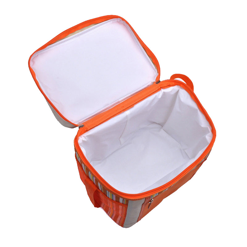 Orange color waterproof insulated bags