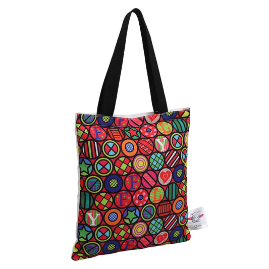 Customized brand print shopping bags