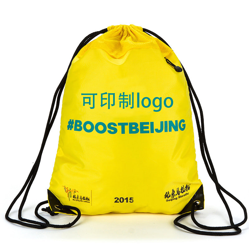 Customized nylon drawstring bags