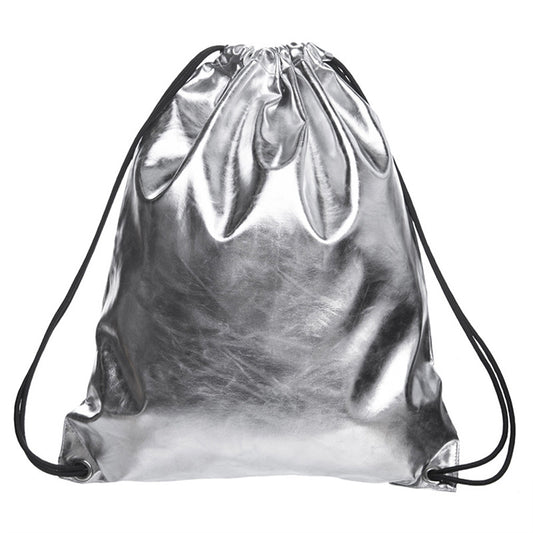 PU leather drawstring bags