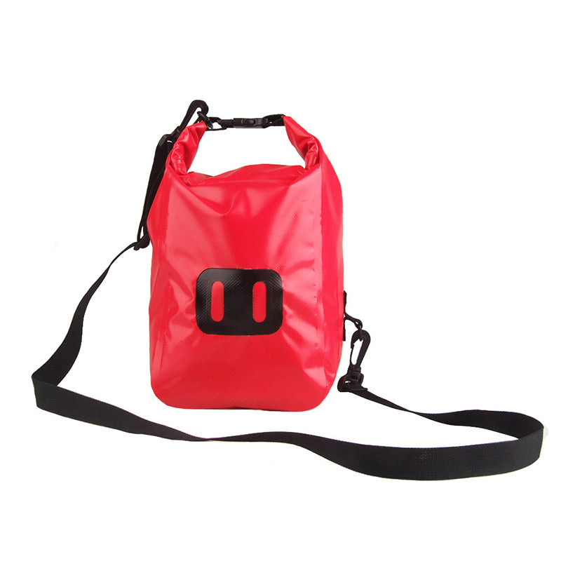 Red color PVC dry bags for outdoor