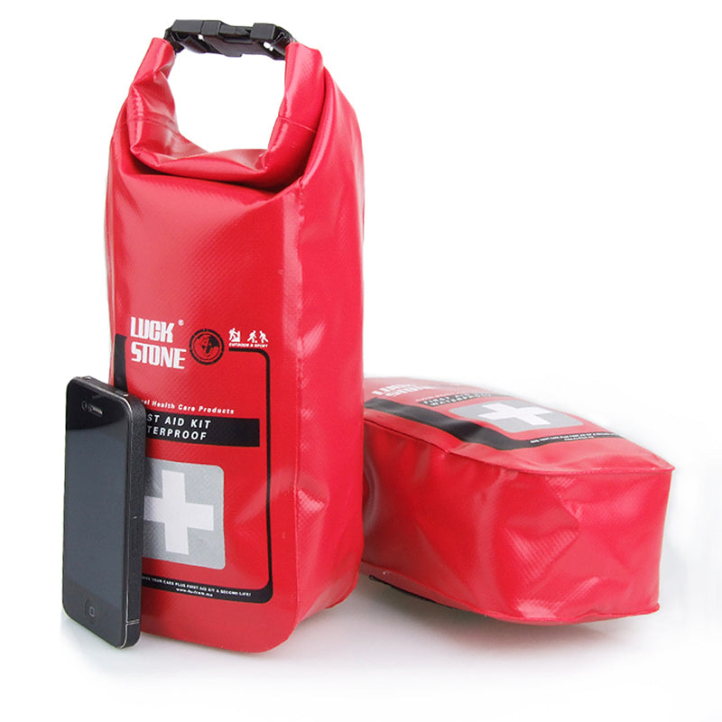 Red color PVC dry bags for outdoor