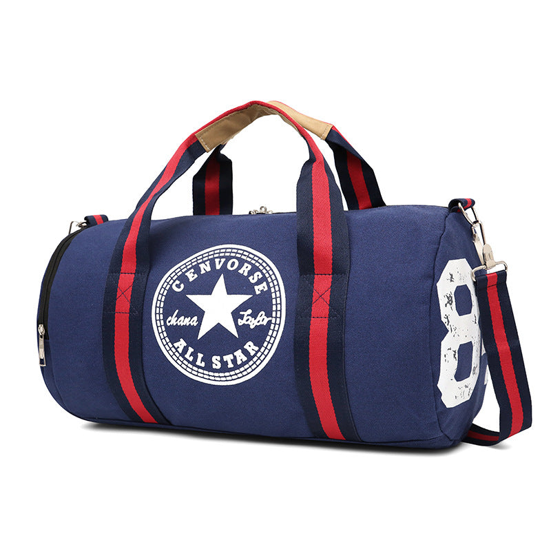 Outdoor sport gym bags with canvas materials