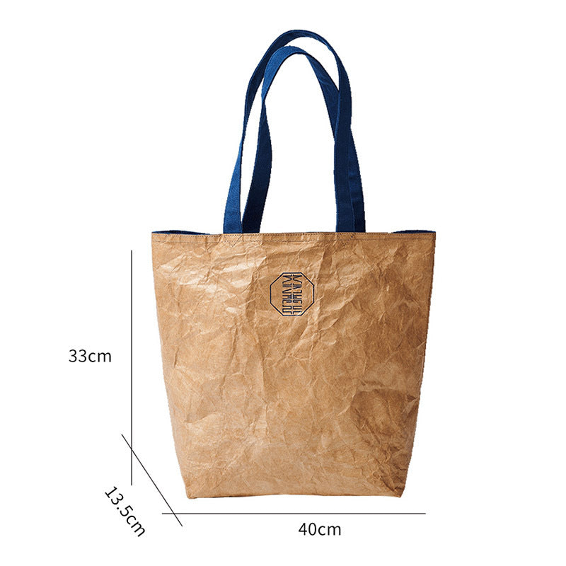 Tyvek paper handbags for travelling