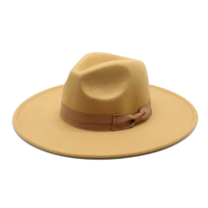 Fashion style cowboy hats with leather belt