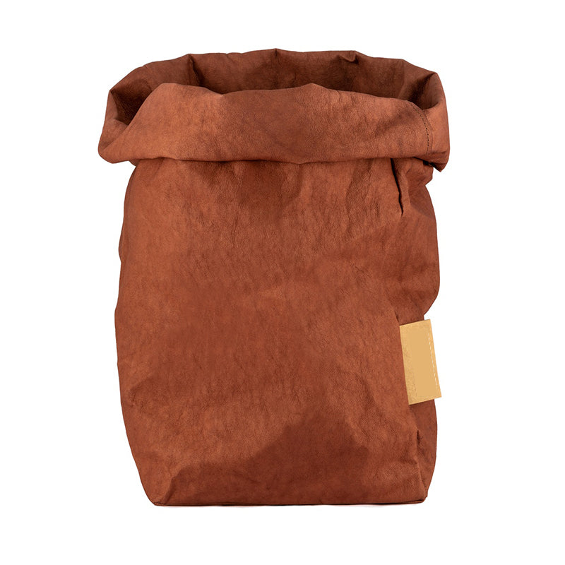 Washable kraft paper storage bags