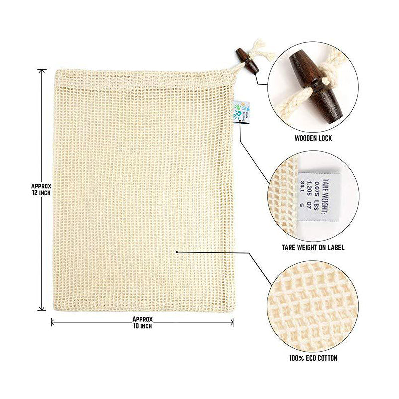 Various size mesh package bags