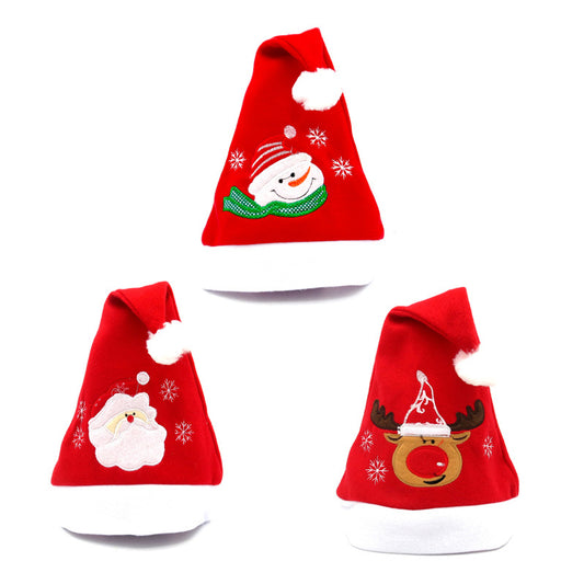 Promotional sale christmas hats for party