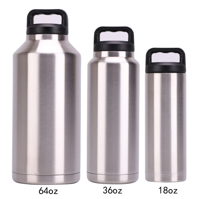 Stainless steel water bottle