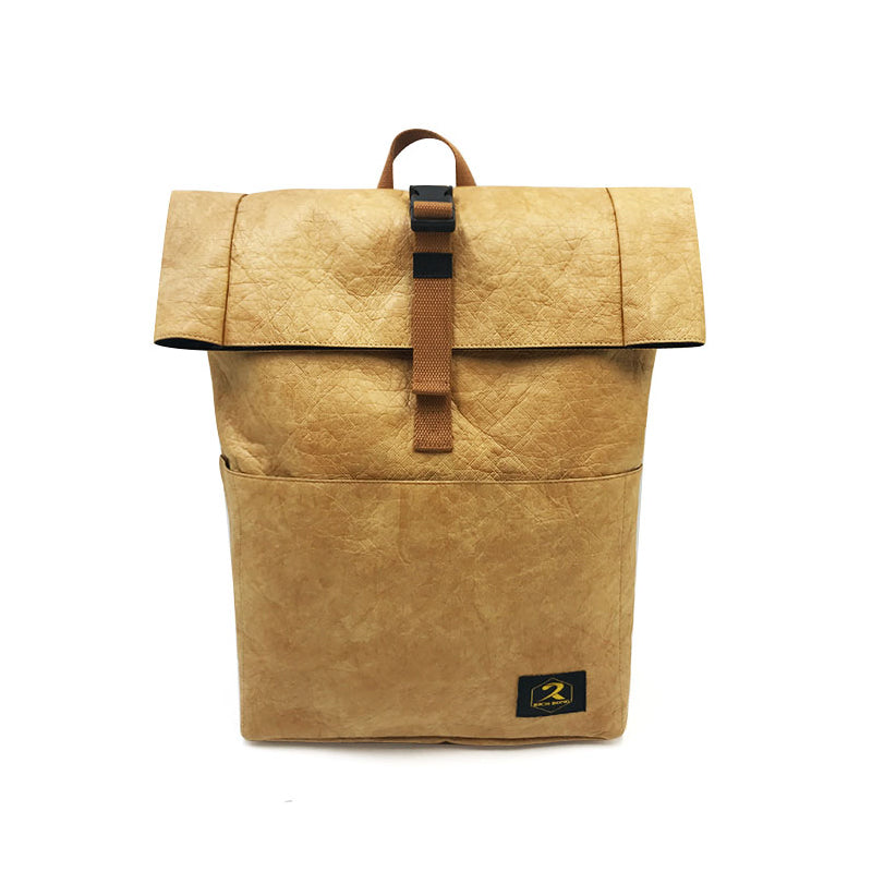 Kraft paper fashion style backpack