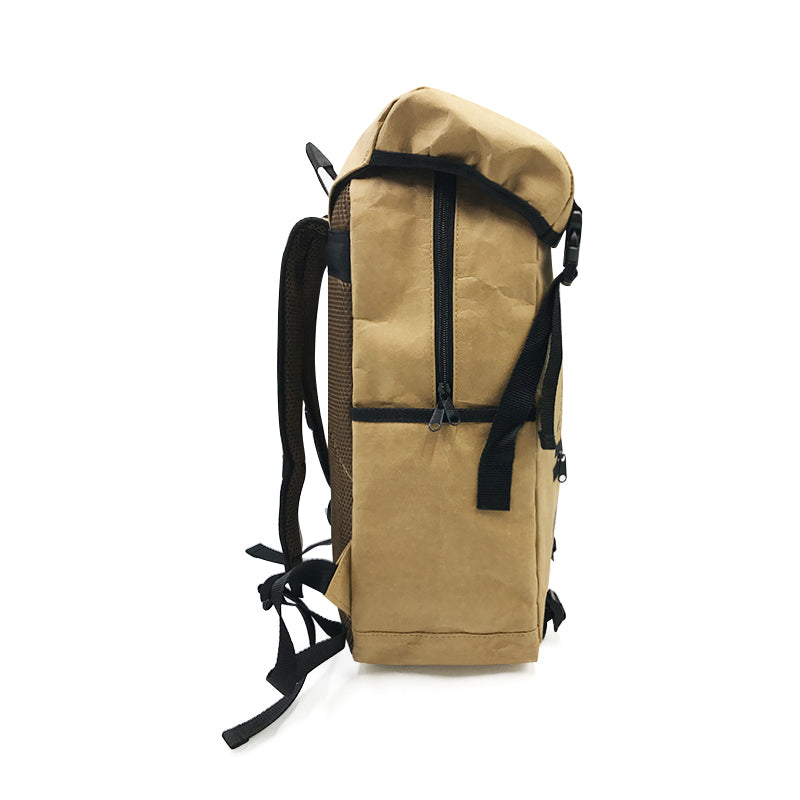 Kraft paper hiking backpack bags