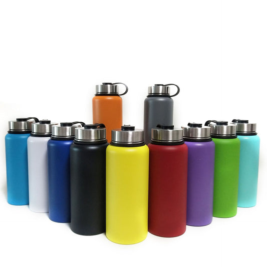 Stainless steel sport water bottle