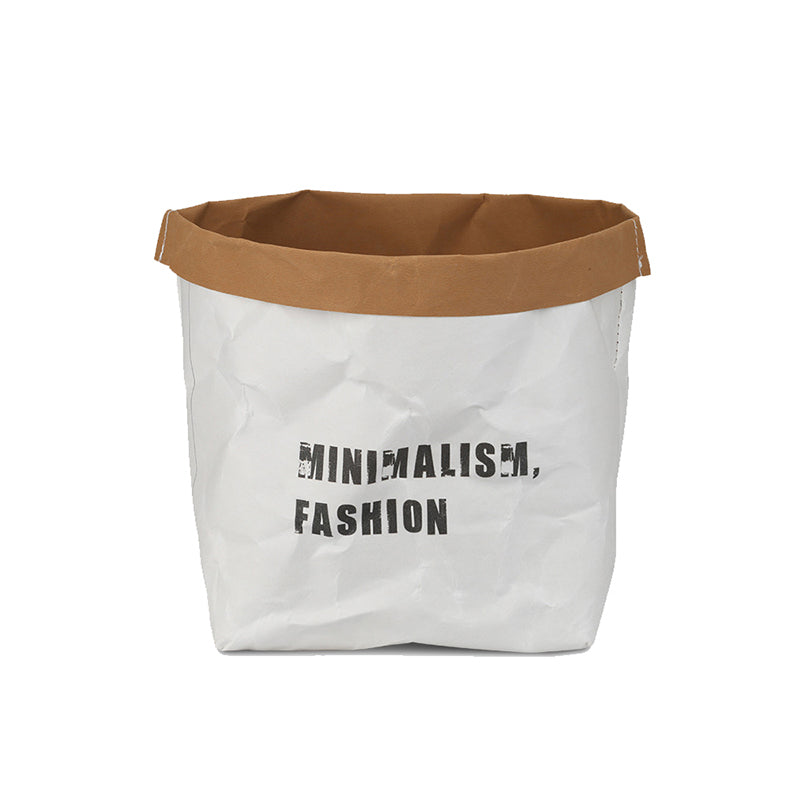 Kraft paper storage bag for homeware