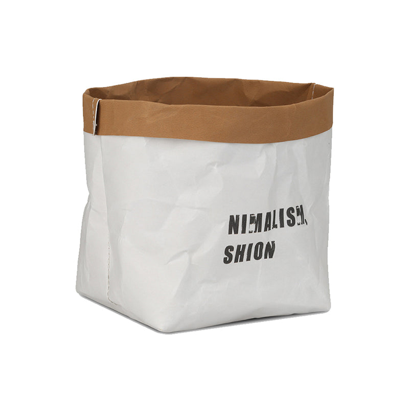 Kraft paper storage bag for homeware