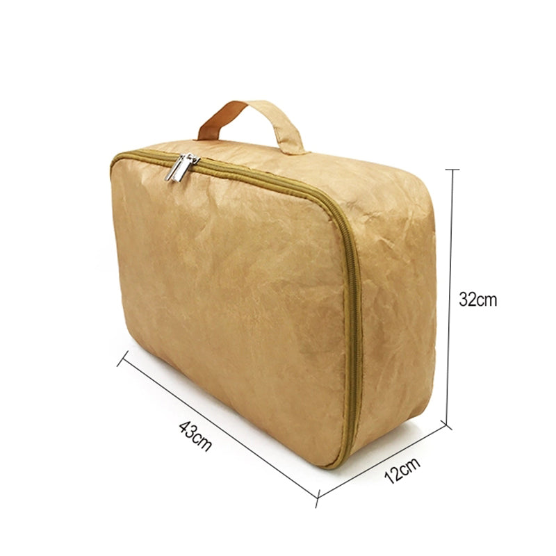 Brown color travel storage bag