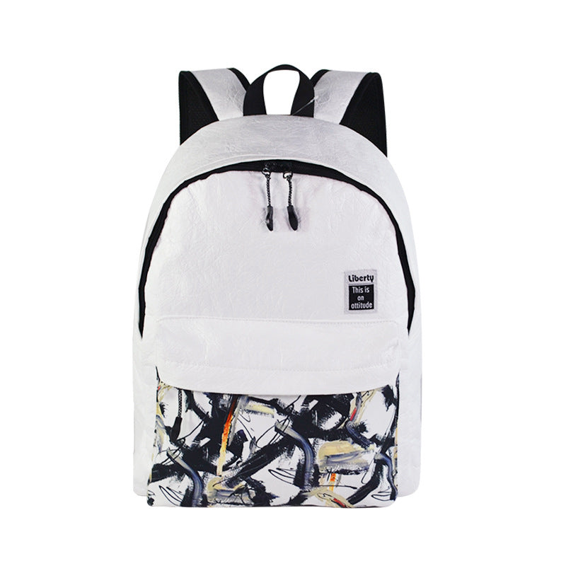 PU coated tyvek paper backpack