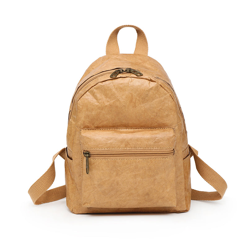 Brown color tyvek backpack