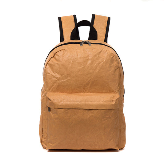 Brown color tyvek/ kraft paper backpack