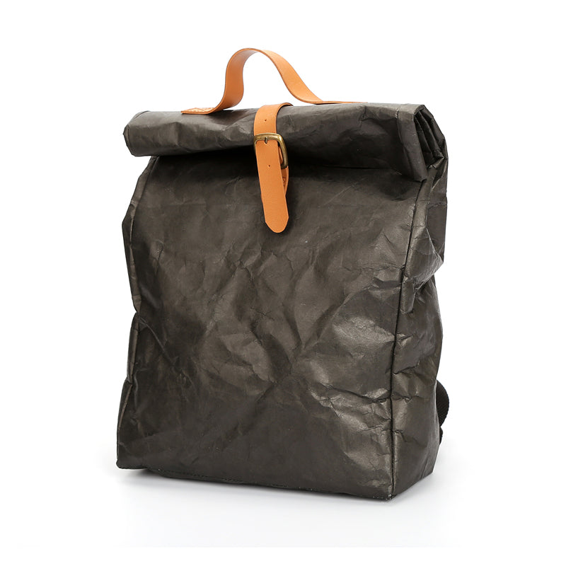 Kraft paper fashion style backpack