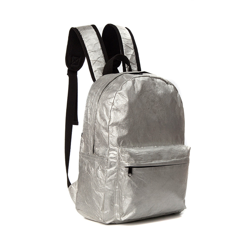 Silver Color Tyvek Paper Backpack