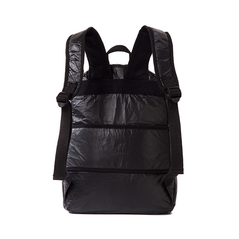 Black Tyvek Coted Backpack