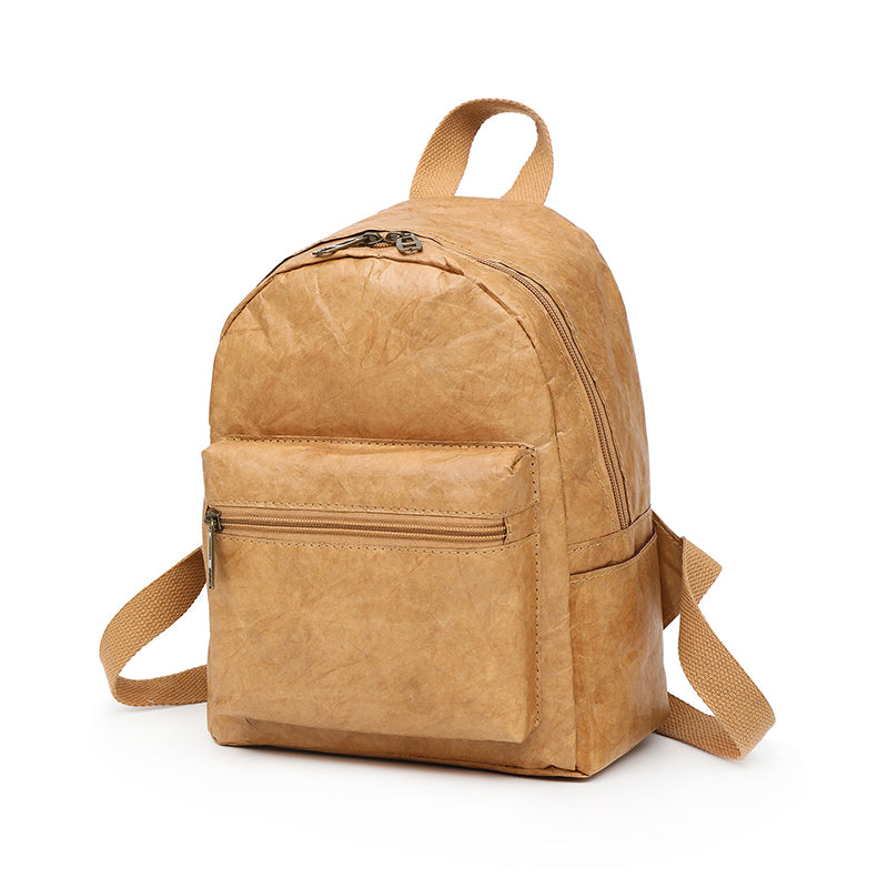 Brown color tyvek backpack