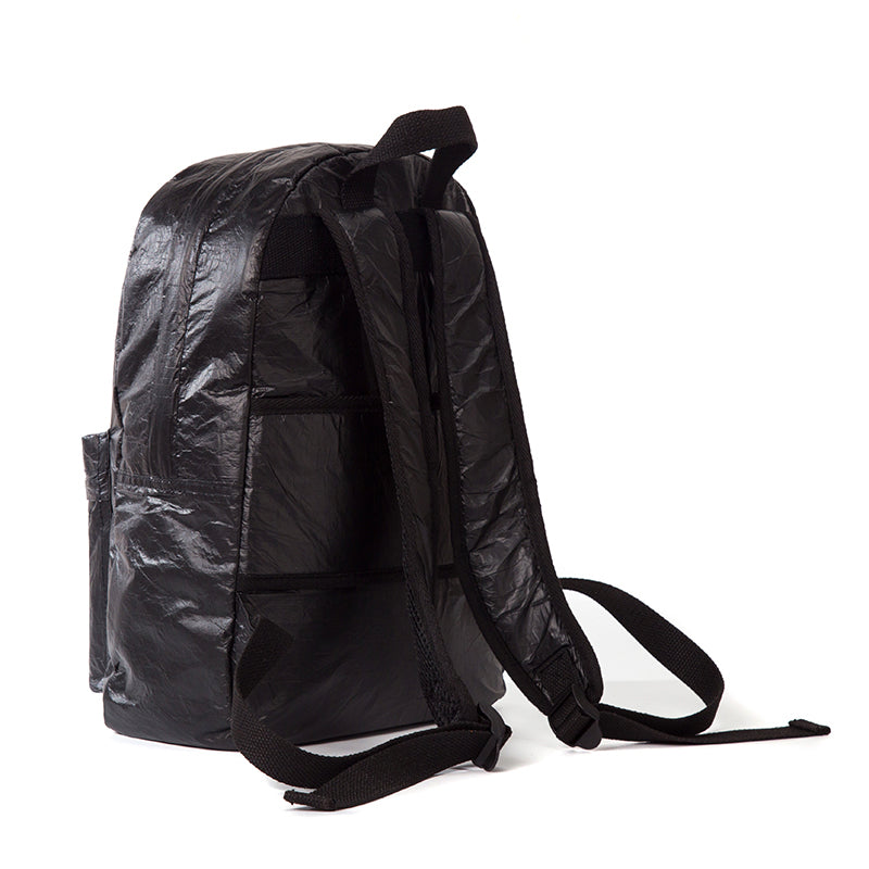 Black Tyvek Coted Backpack