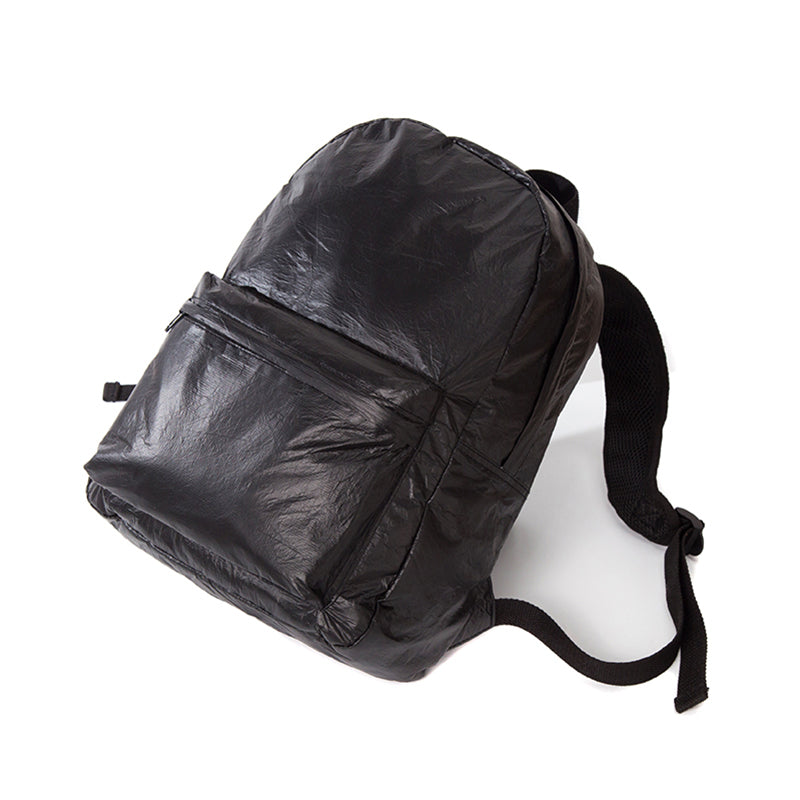 Black Tyvek Coted Backpack