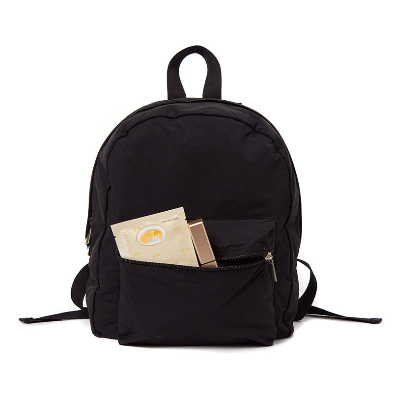 Black color travel backpack