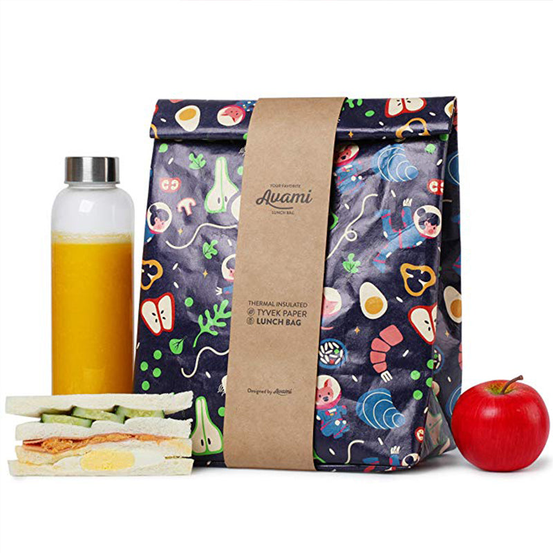 Eco-friendly paper lunch bag