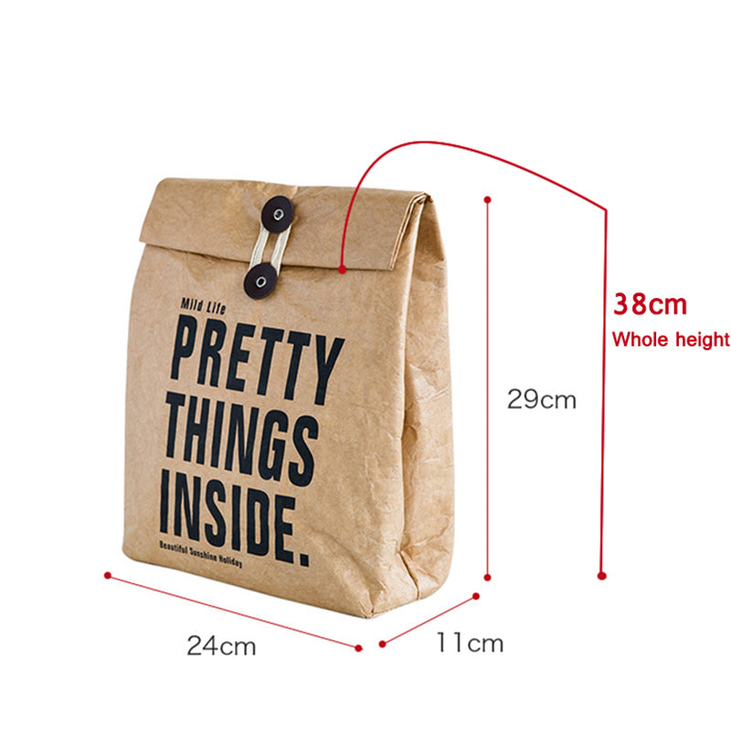 Tyvek Paper Travel Insulation Bag