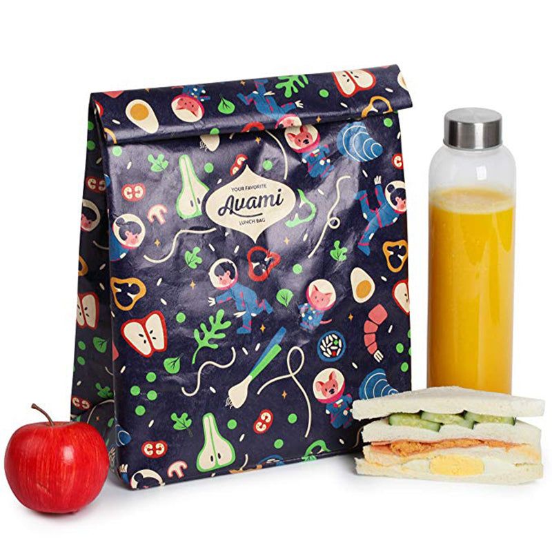 Eco-friendly paper lunch bag