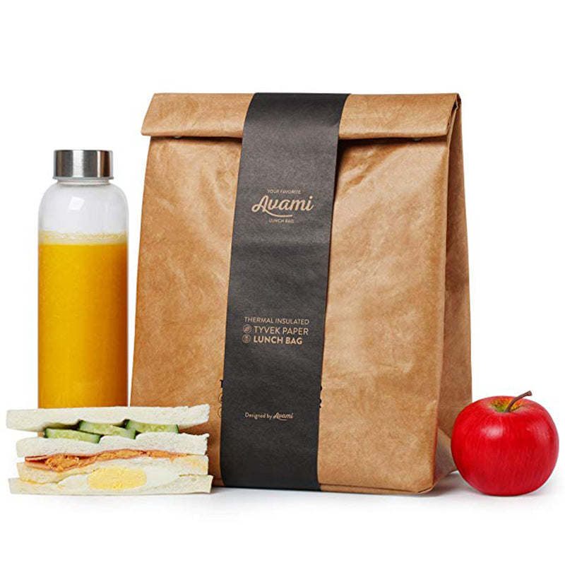 Eco-friendly paper lunch bag